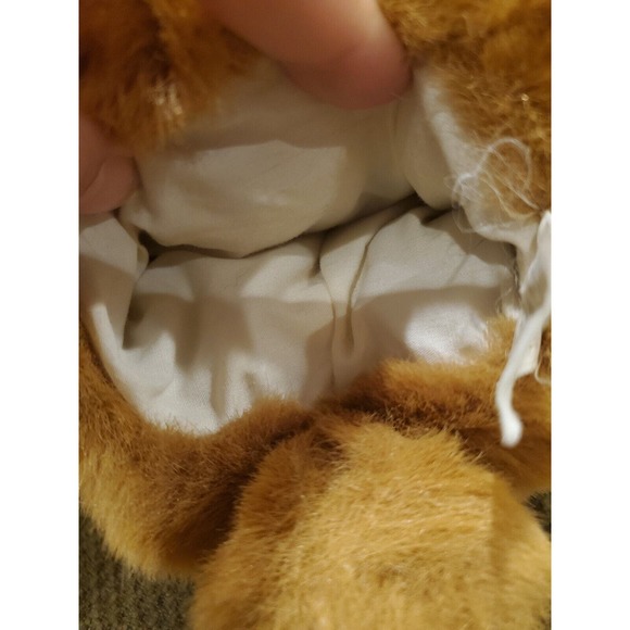 Vintage Yangjee Ind. Co. Ltd. Lion Stuffed Plush Puppet Toy - Picture 8 of 10